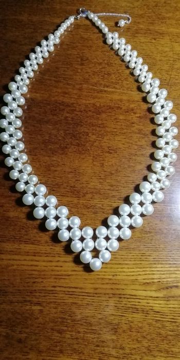 Колье ручной работы.