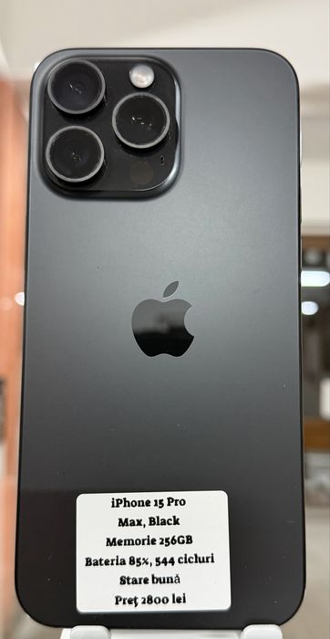 iPhone 15 Pro Pret 2850 lei