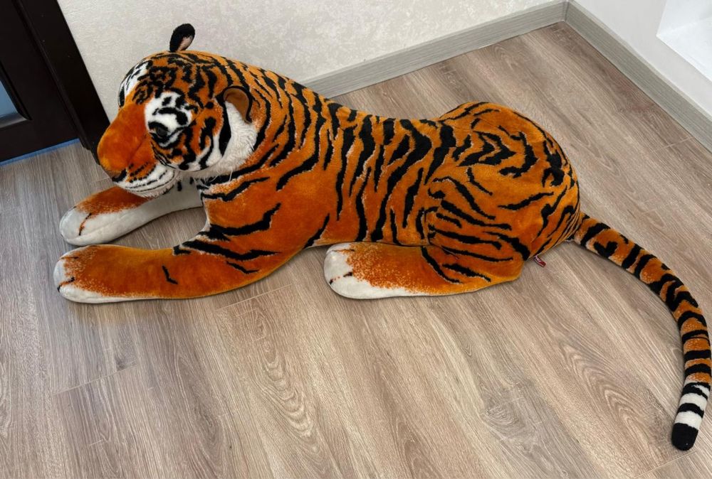 Тигр играйка мягкий