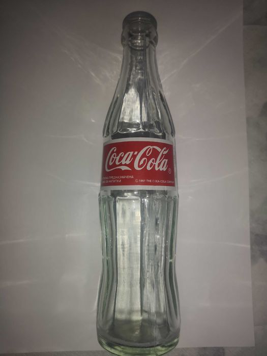 Стъклена бутилка Кока Кола