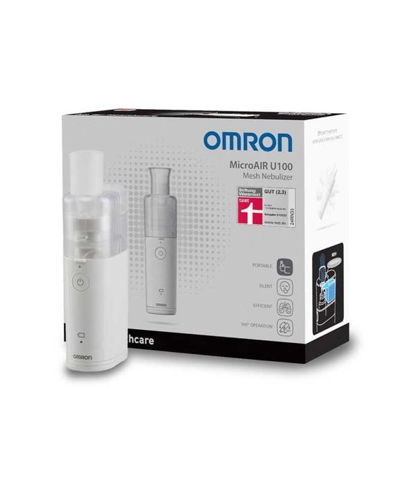 Aparat aerosoli OMRON MicroAir U100 cu tehnologie MESH (ultrasunete)