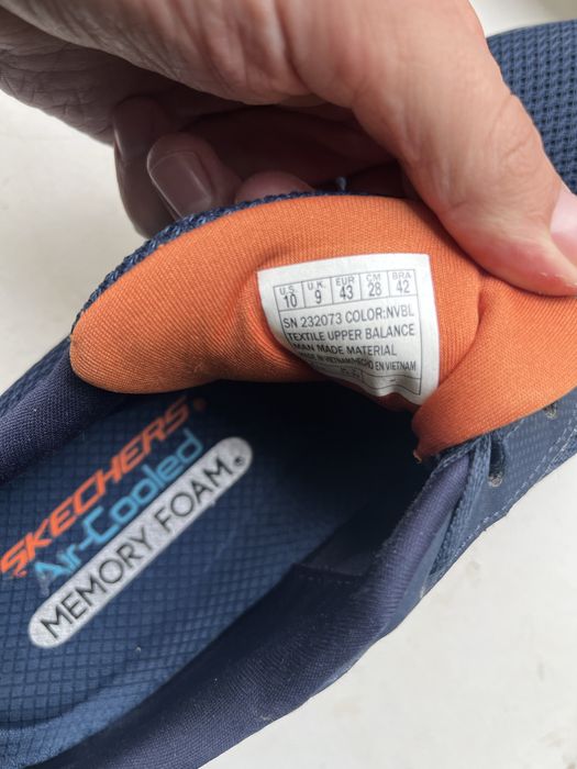Skechers  синие 42-43