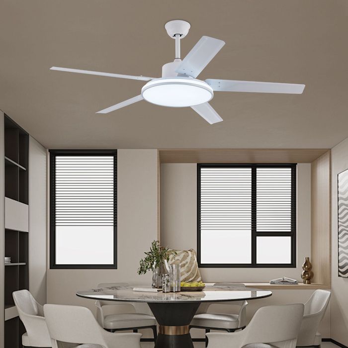 Люстра-вентилятор LED