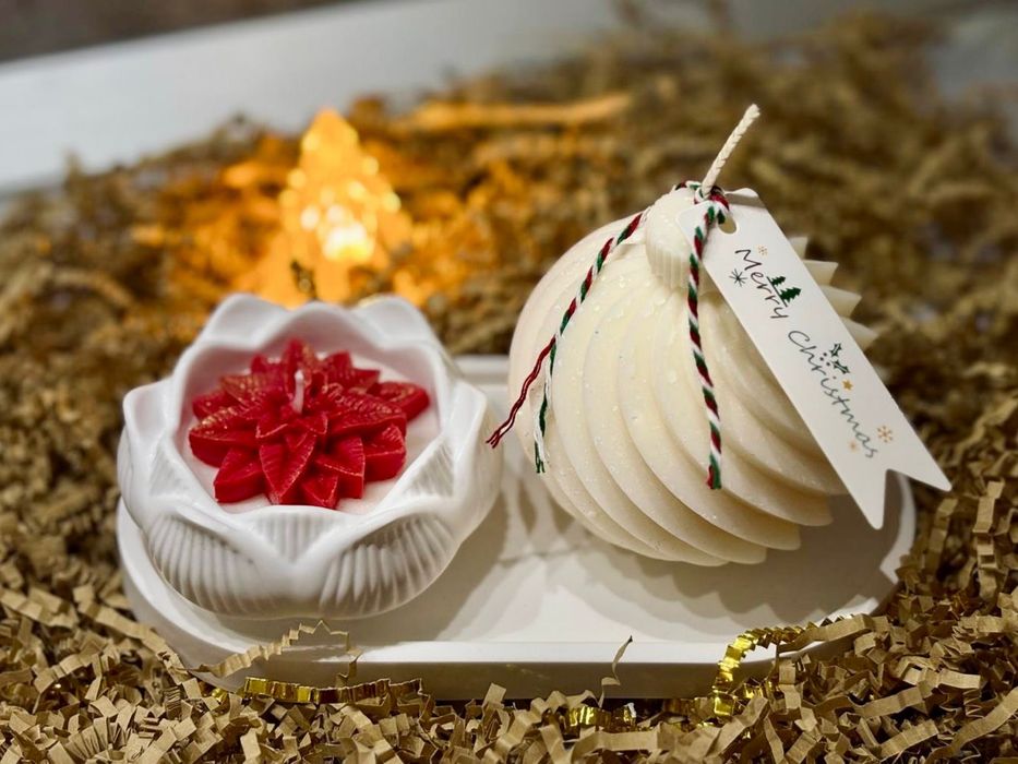 Lumanari si aranjamente handmade.