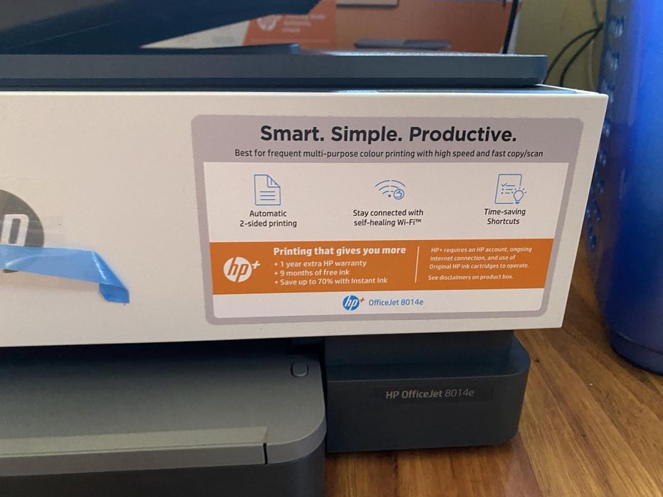 Принер със скенер HP