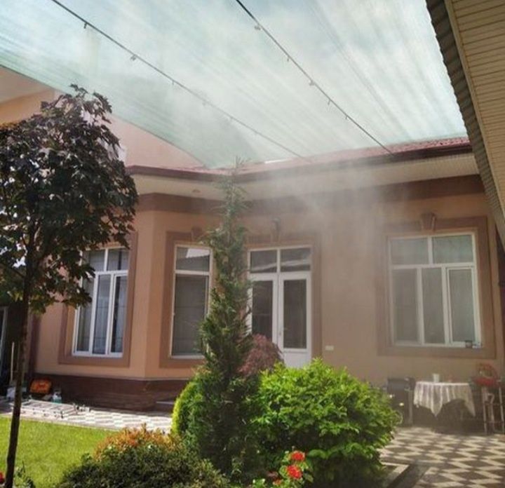 Микроклимат  сетка, авто полив  установка
