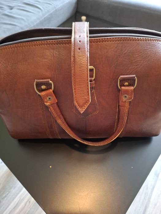 Кожен сак, чанта от естествена кожа