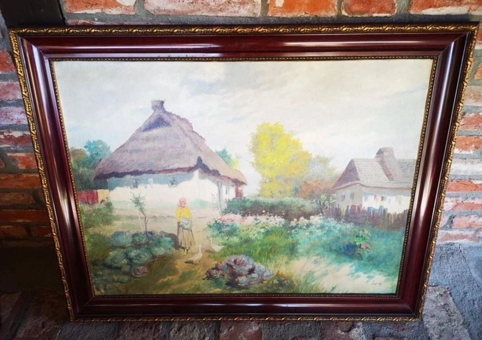 Tablou Laszlo Neogrady si Antal  Neogrady