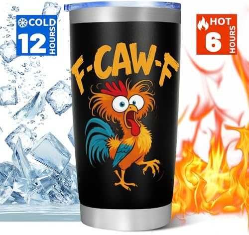 Нов Офис забавен подарък петел F CAW F, чаша, ключодържател, картичка