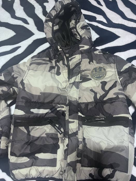 Geaca copii Benetton 8-9 ani 140 cm