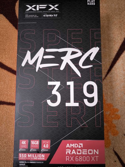 XFX MERC 319 AMD Radeon 6800XT  16GB GDDR6
