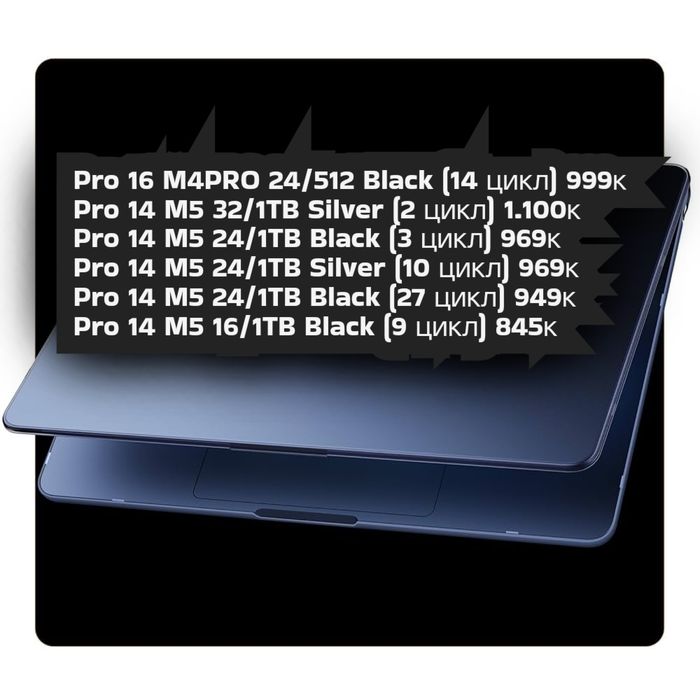 Macbook Air/Pro M3PRO M4PRO M5 M5PRO