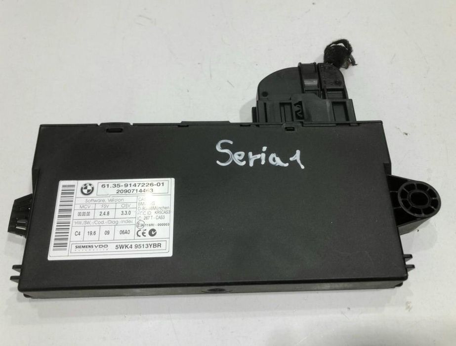 Modul control CAS BMW Seria 1 LCI E81,E87 9147226 2.0d