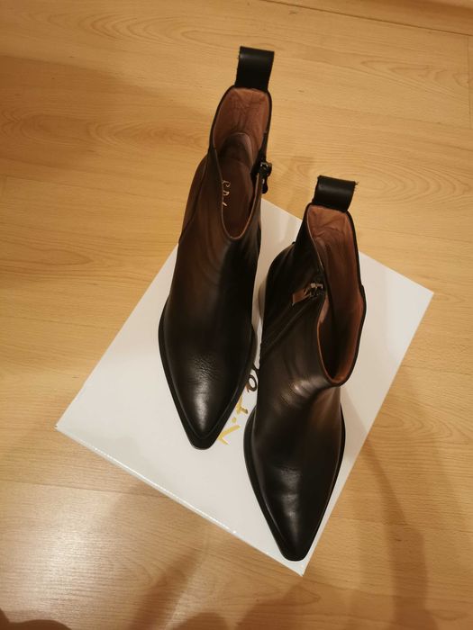 Дамски боти R. Polanski, естествена кожа.