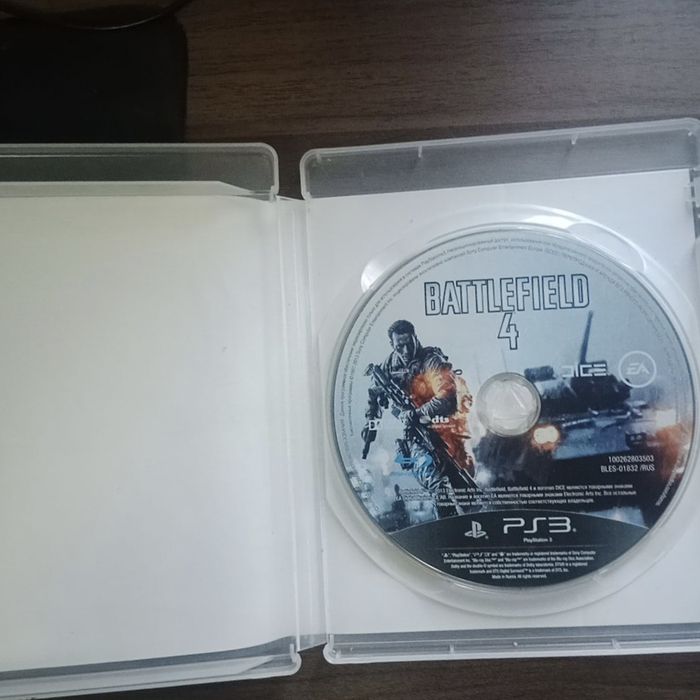 Диск battlefield 4 PS3