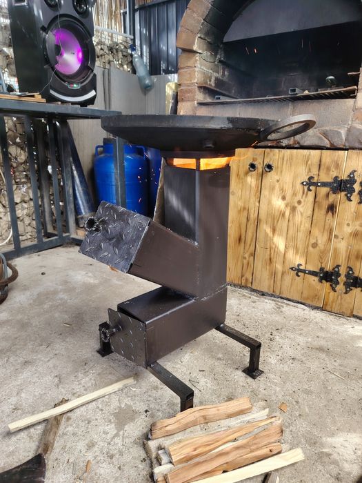 Sobă rachetă 150x150x5