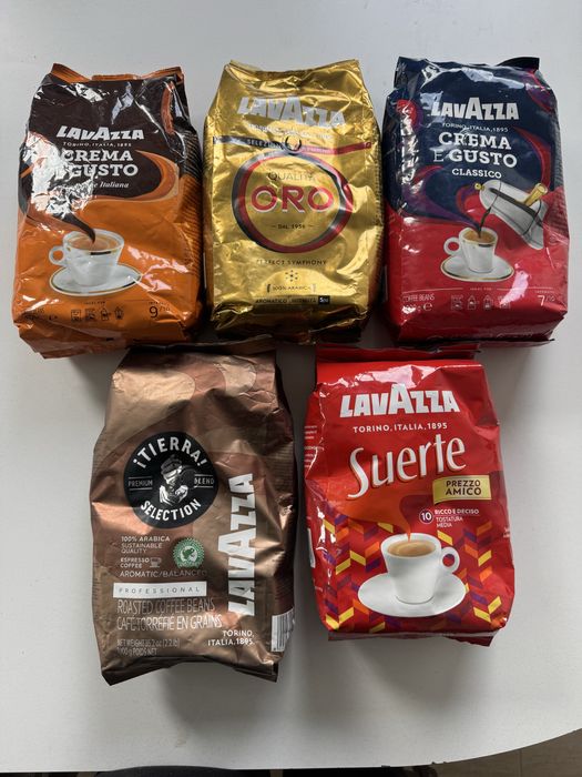 Кафе на зърна Lavazza