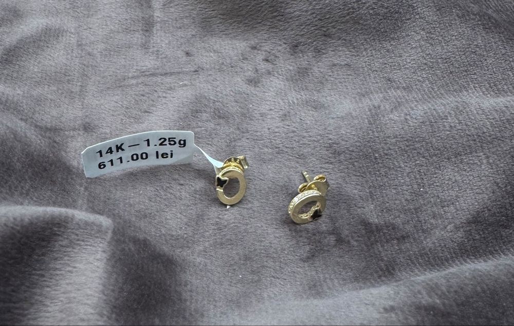 Cercei aur 14k 1.25gr