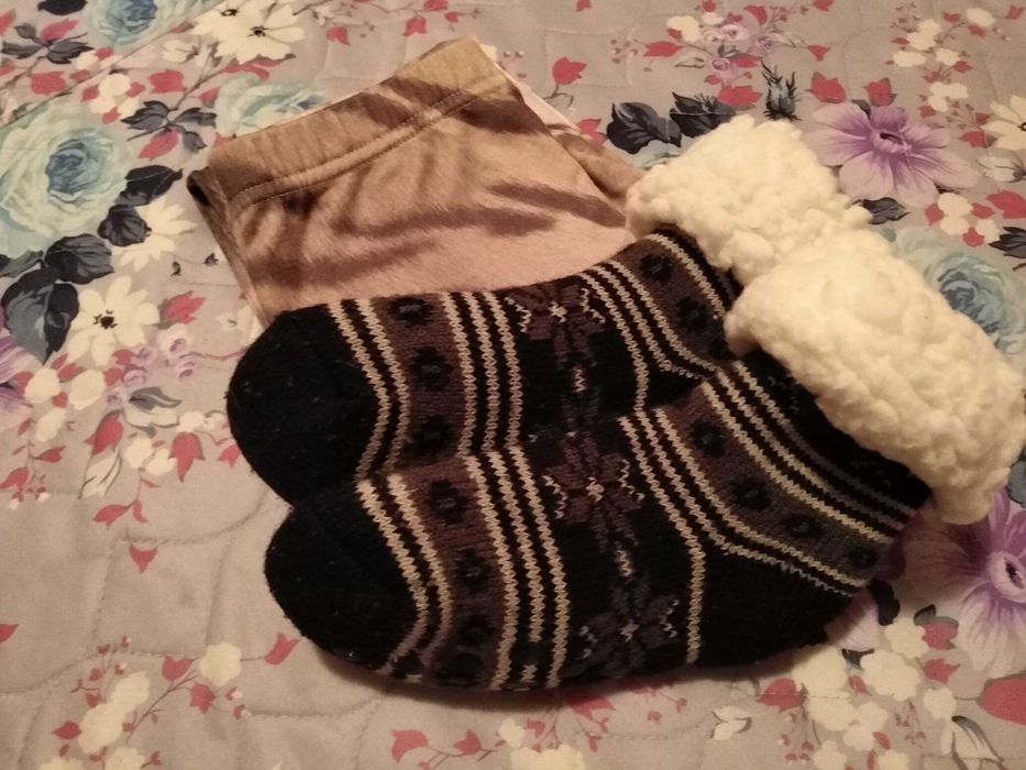 Клинче 116 см. и нови дебели чорапи