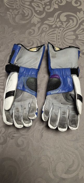 Мото ръкавици кожени