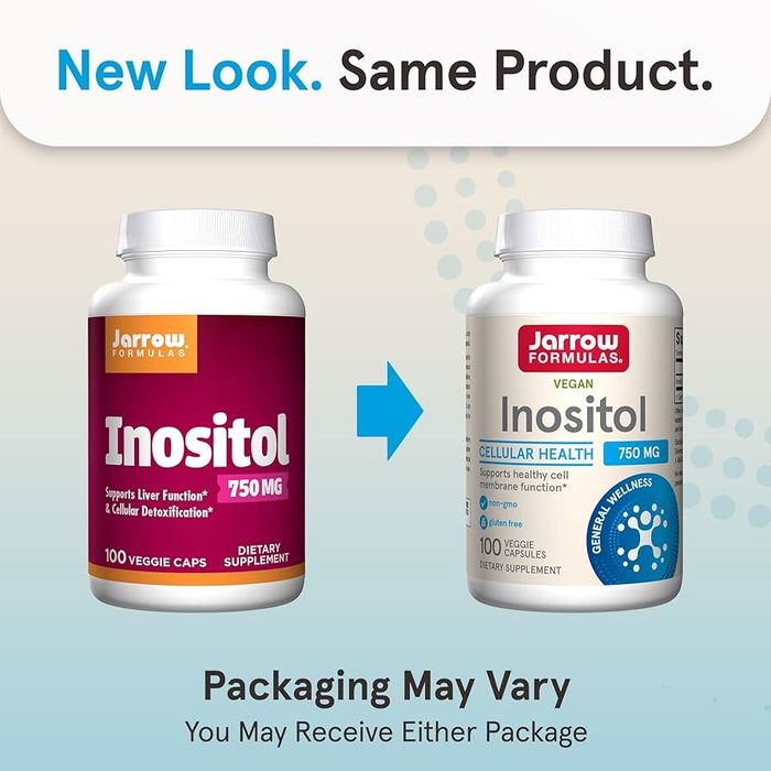 Inositol 750 мг (Jarrow Formulas), 100 капсул