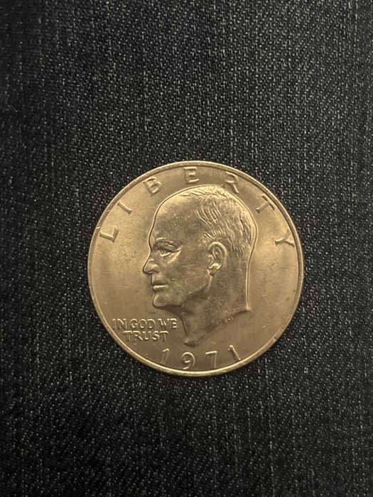 1 долар на САЩ от 1971 г. от серията „Айзенхауе