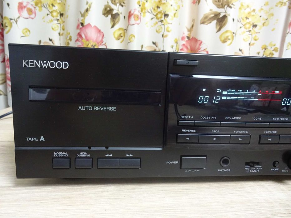 Casetofon deck Kenwood KX-W4080 dublu autorevers