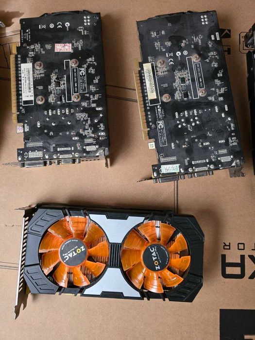 5 штук Видеокарта Zotac GTX 750 ti 2gb