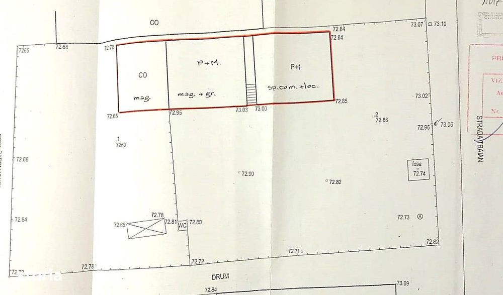 Spatiu Comercial 275 mp + Teren 1310 mp | Str. Traian - zona Metro