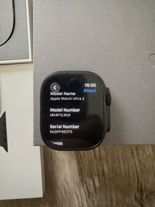 Apple Watch Ultra 2 Black Titanium