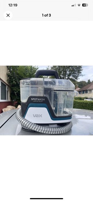Перяща прахосмукачка VaxSpot килими,дамаски,авто седалки + 5л шампоан