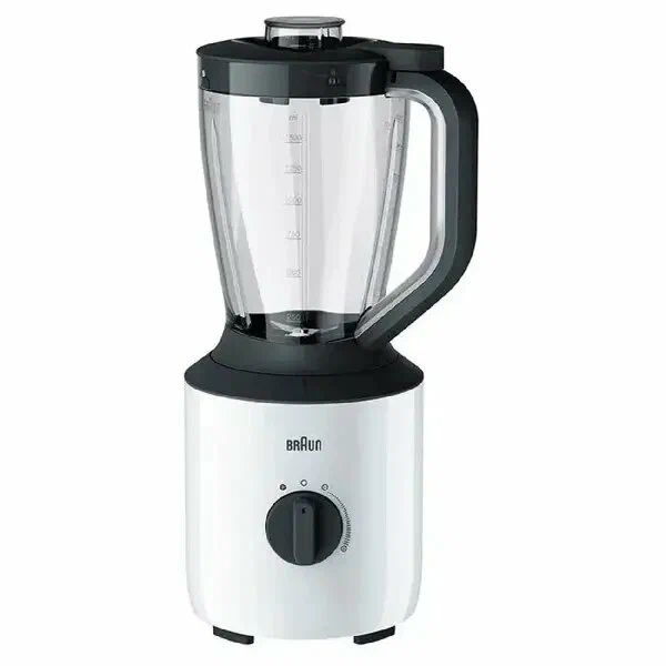Блендер BRAUN JB3100WH, В комплекте: Мерный стакан, Гарантия: 2 г
