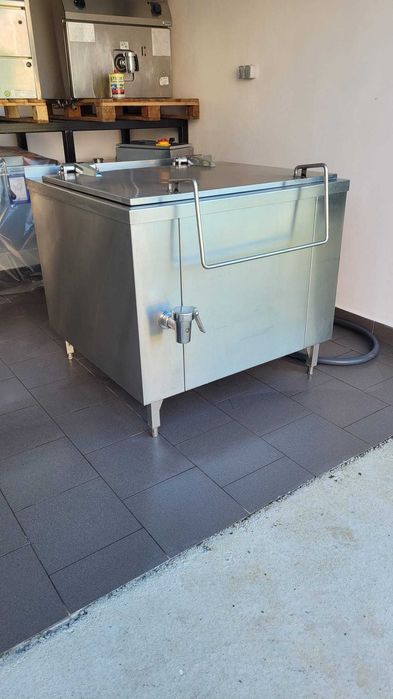 Marmită  , cazan de fierbere , fierbător , 300 l , electric