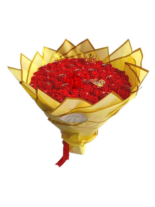 Buchet 101 Trandafiri de Sapun