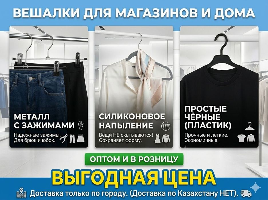 Плечики вешалки для одежды