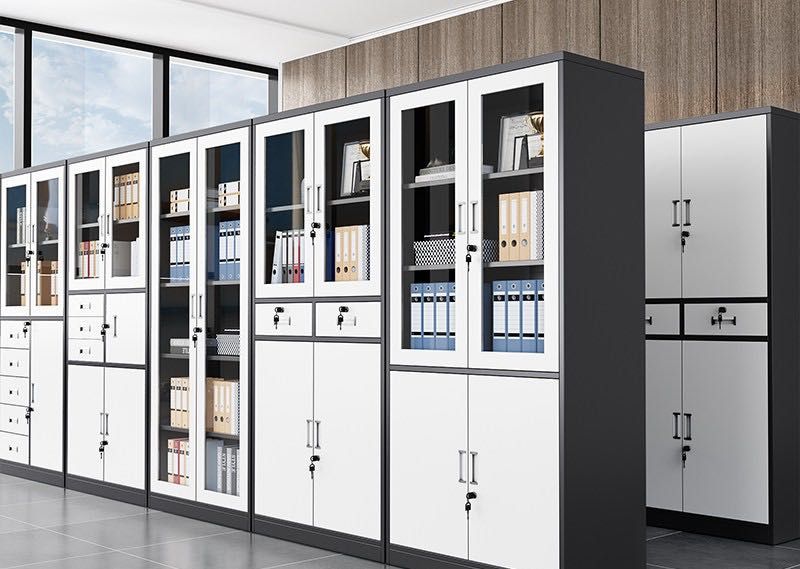 Металлический шкаф с полками  | Hujjatlar uchun tokchali metall shkaf