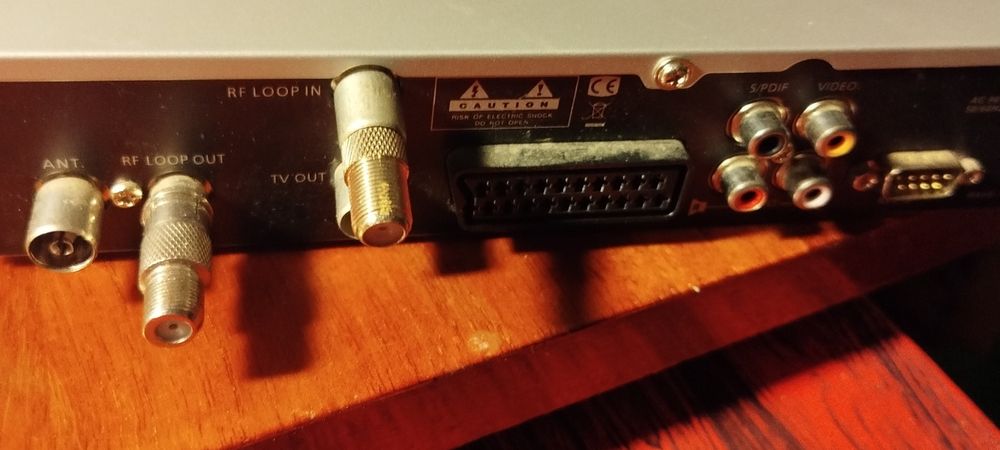 Ресивер. Приставка антенна для телевизора.