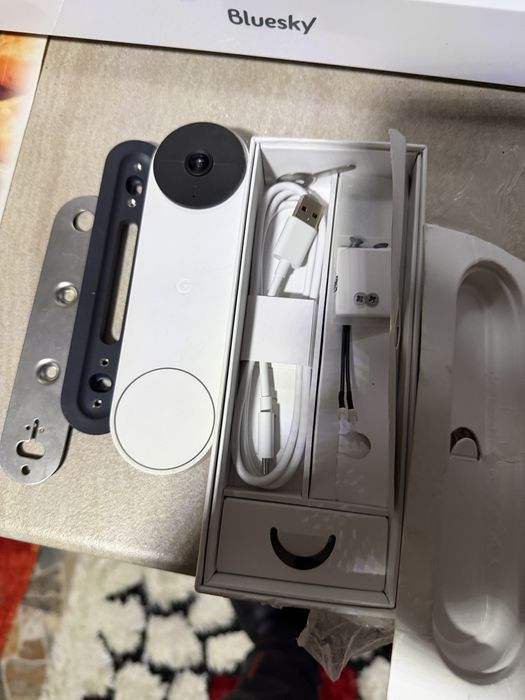 Videointerfon Google Nest Doorbell cu baterie interna