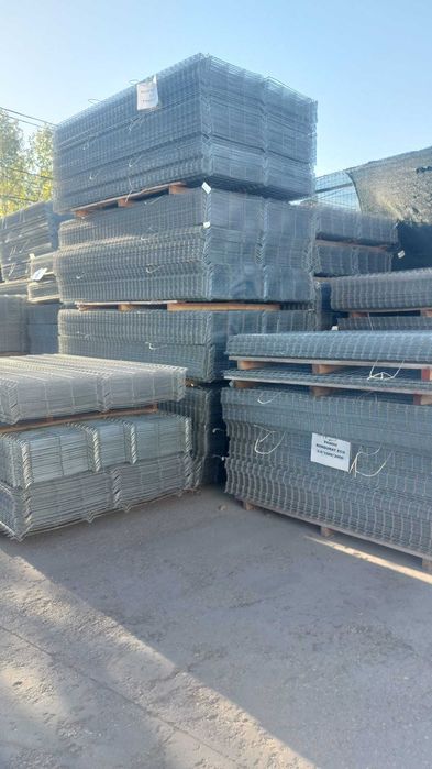 plasa/ panou bordurat /TEAVA/ STALP 3.5-4.9MM/Zincat /Verde/Gri