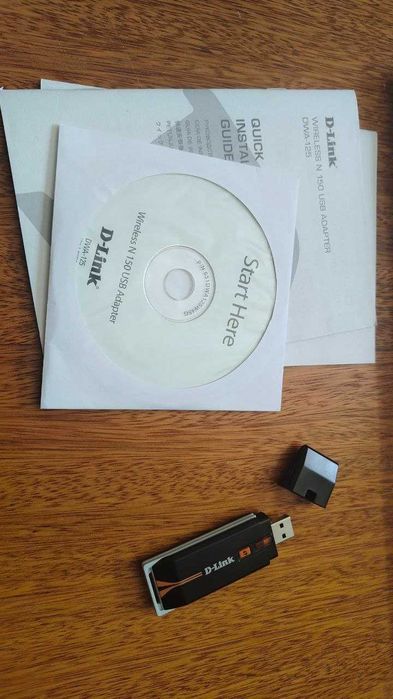 USB Wi-Fi адаптер D-Link DWA-125 Wireless N150, рабочий
