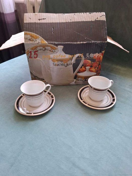Чайно-кофейный сервиз на 15 предметов