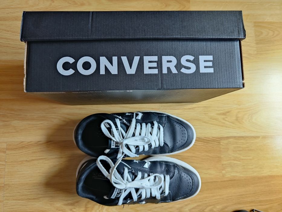 Маратонки converse от естествена кожа