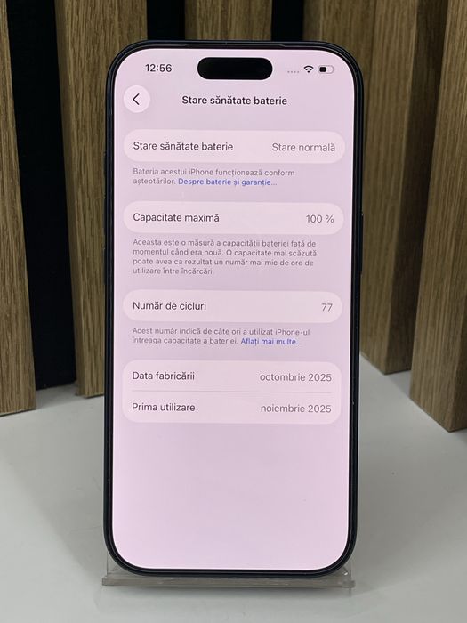 Iphone 17 Pro 256Gb 100% bat (77 cicluri) Garantie/Factura #62543