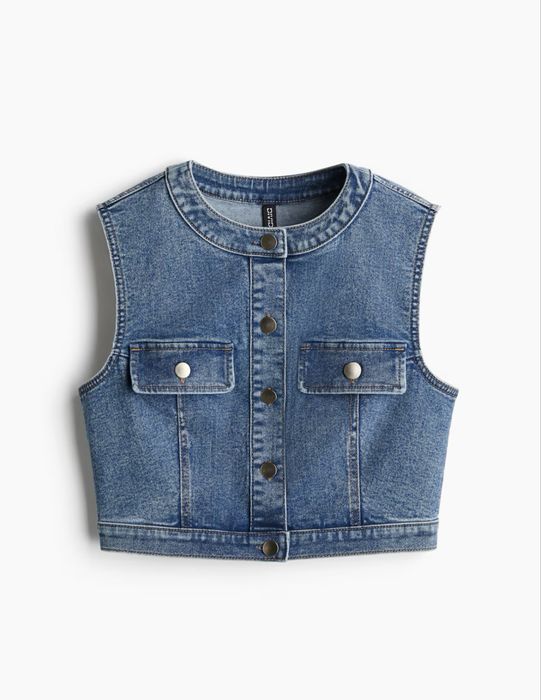 Дънкен елек H&M.