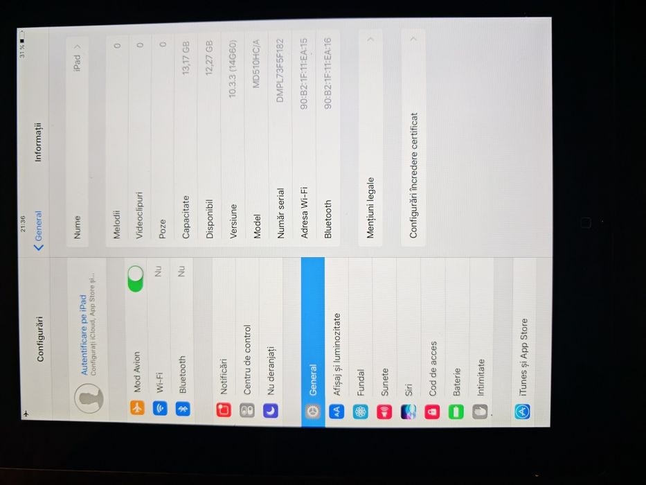 Apple iPad Air prima generație