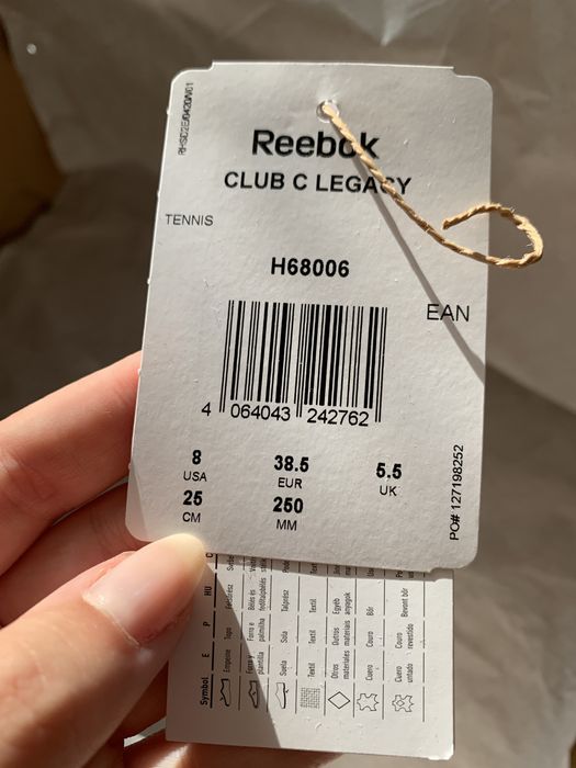 Естествена кожа маратонки Reebok Sprandi