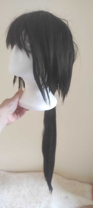 Косплей Перука дълга черна
