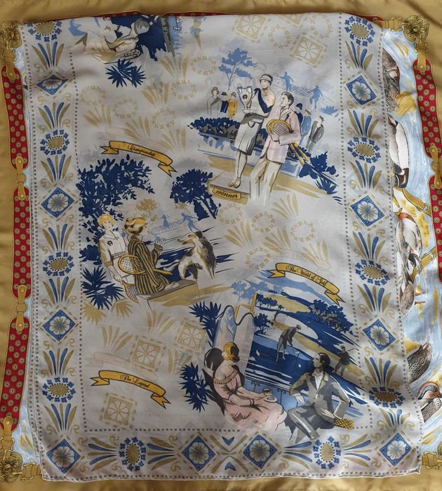 Esarfa matase naturala Aigner