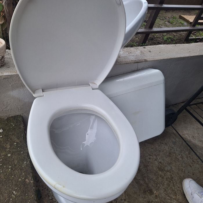 Set de baie oglinga Wc bazin si chiuveta