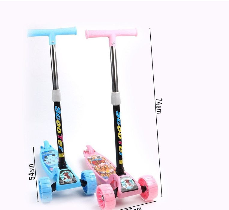 Детский самокат  2  до 8 лет